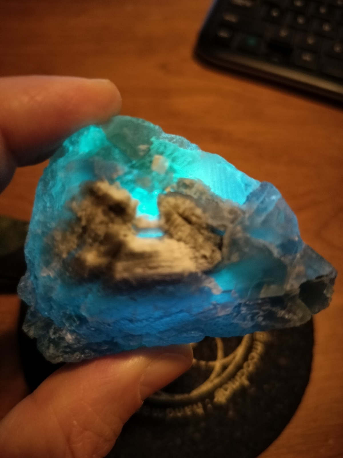 Blue & Green Fluorite from the Mauterndorf Quarry in Salzburg, Austria * Large