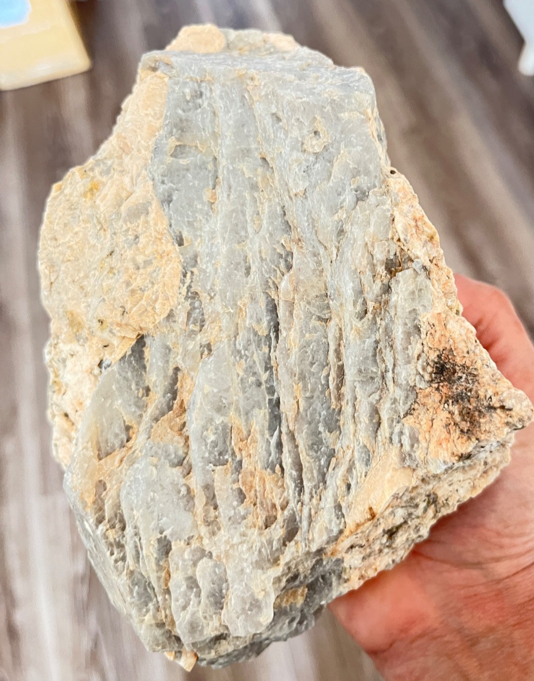 Natural Pegmatite Quartz Feldspar Specimen Raw Rock Morongo Valley CA 5.13 lbs