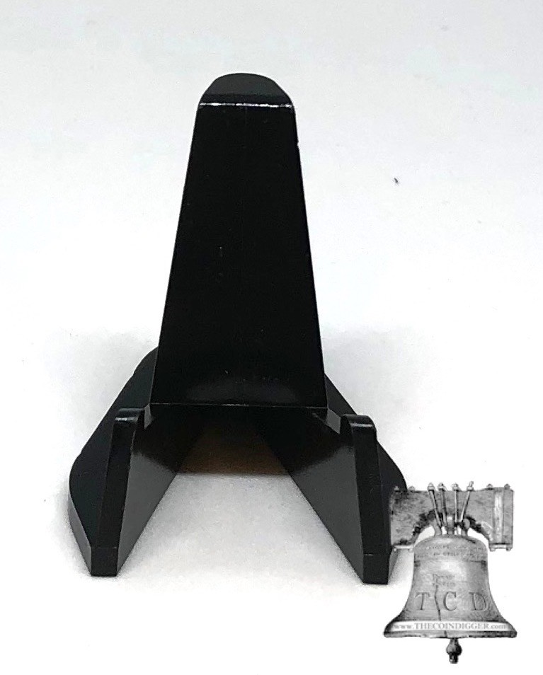10 Display Stand Easel for Rock Fossil Mineral Geode Agate Stands Air-tite BLACK