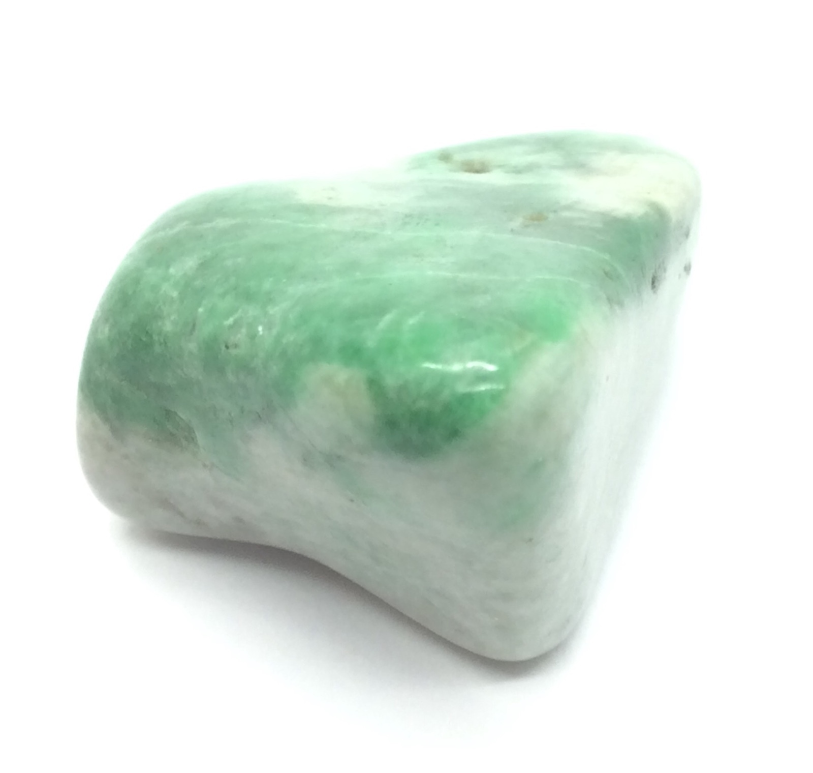 Siberian Jade Pebble Green Jadeite Jade Stone Specimen Polar Urals Siberia #23