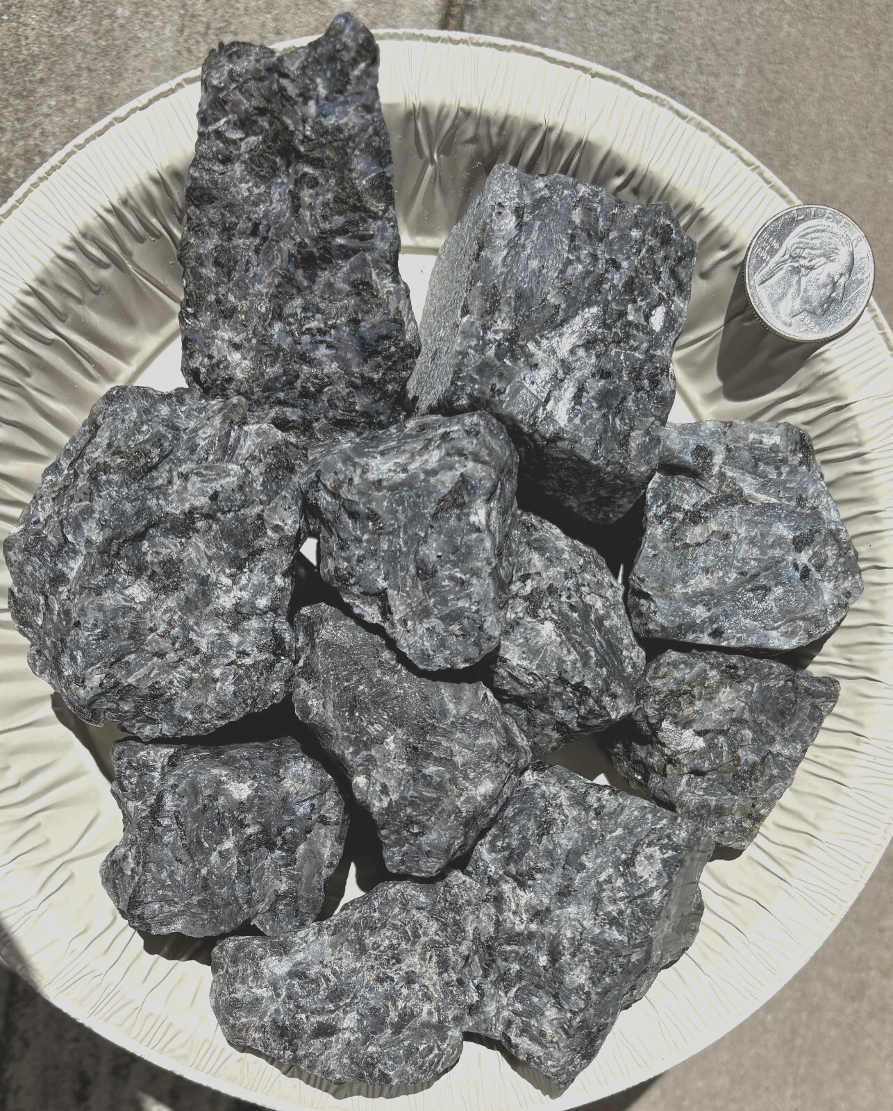 SEE VIDEO 2.5LB LOT FLASHY LARVIKITE LARVAKITE ROUGH SPECIMENS FLASH RAW LARGE-R