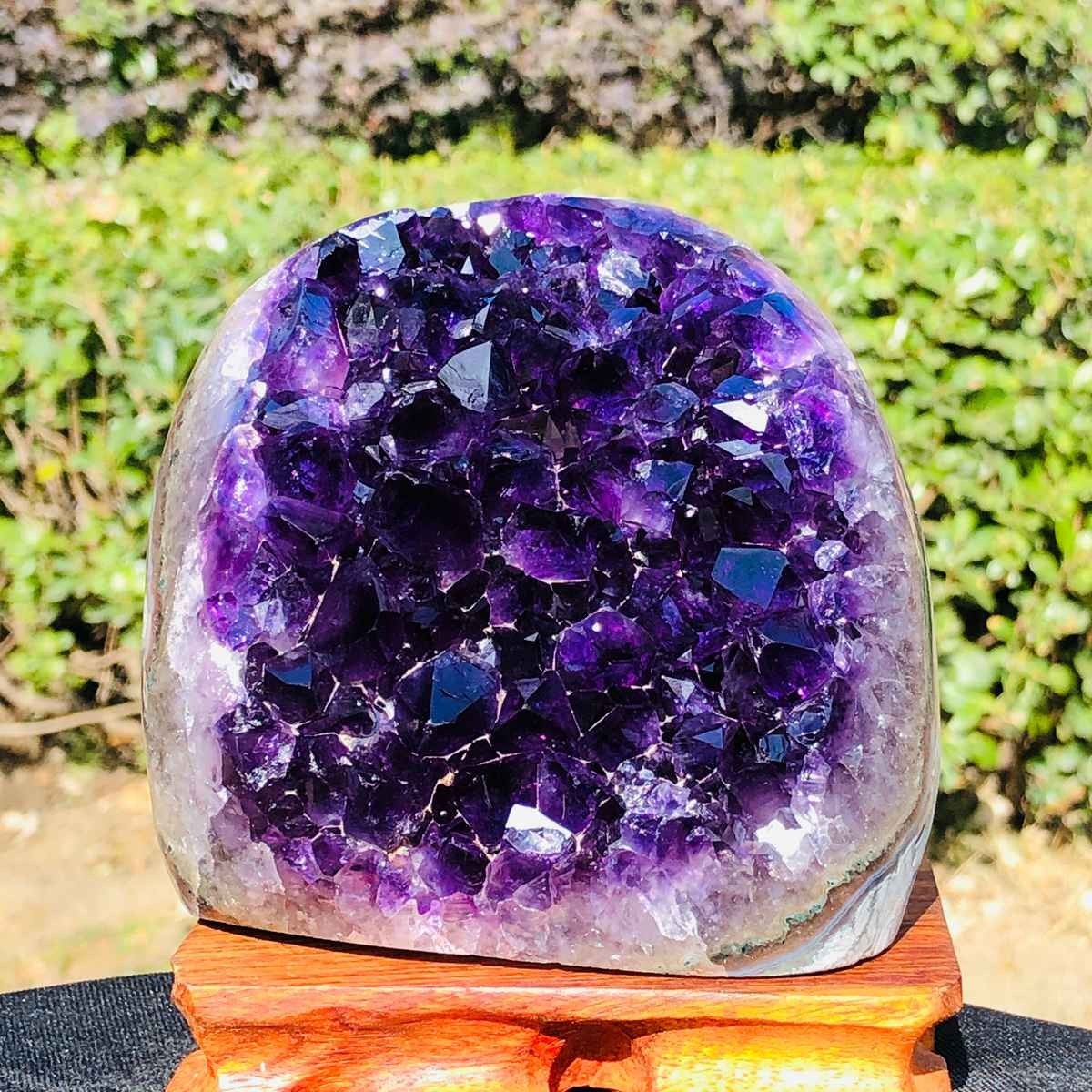 3.52LB Natural Uruguayan Amethyst Cluster Cave Display Specimen Healing 3127