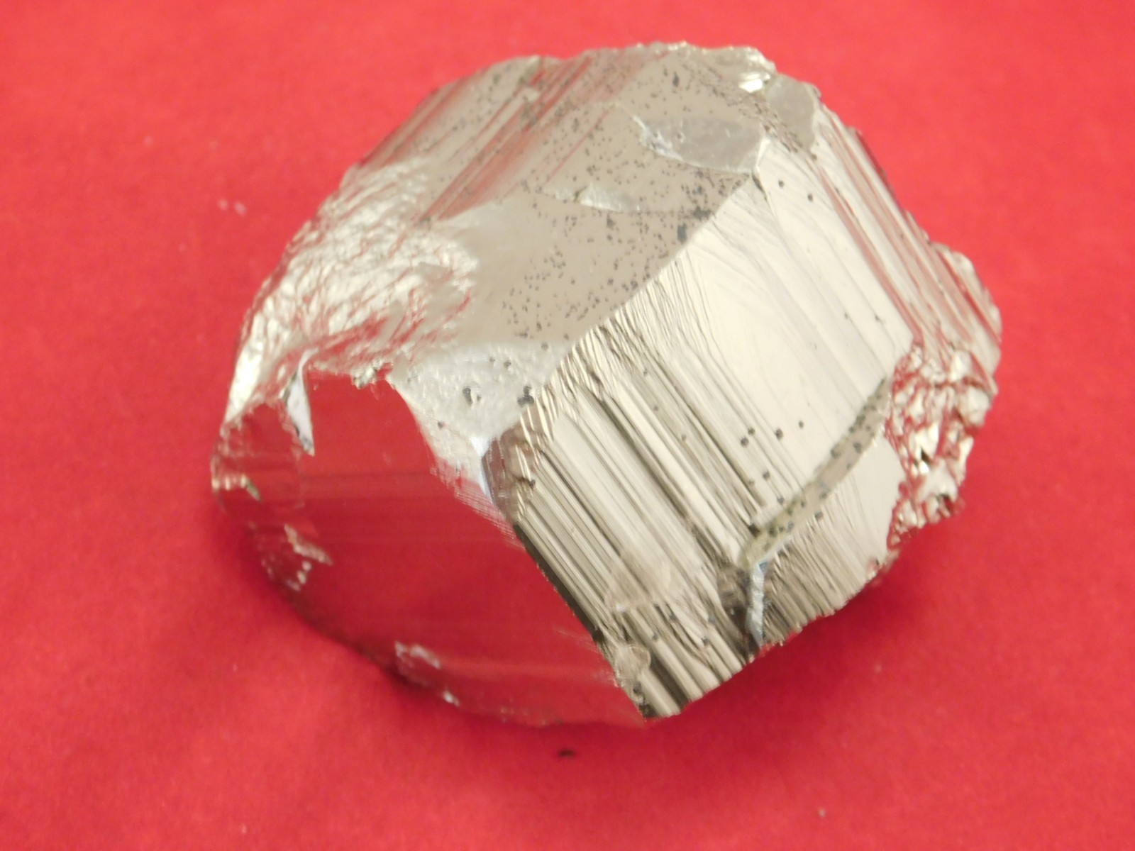 Larger! 100% Natural Pyrite CUBE Cluster Huanzala Mine Peru 358gr