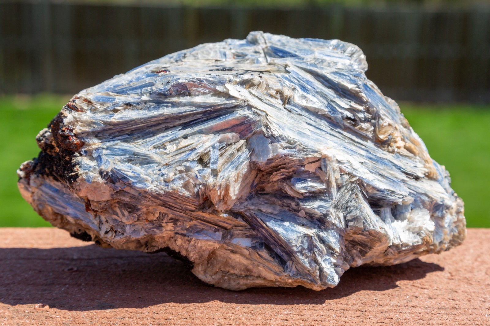 Kyanite with Quartz – 5lb 6.4oz (2449g) – Rough Specimen Crystal w/ Inclusion