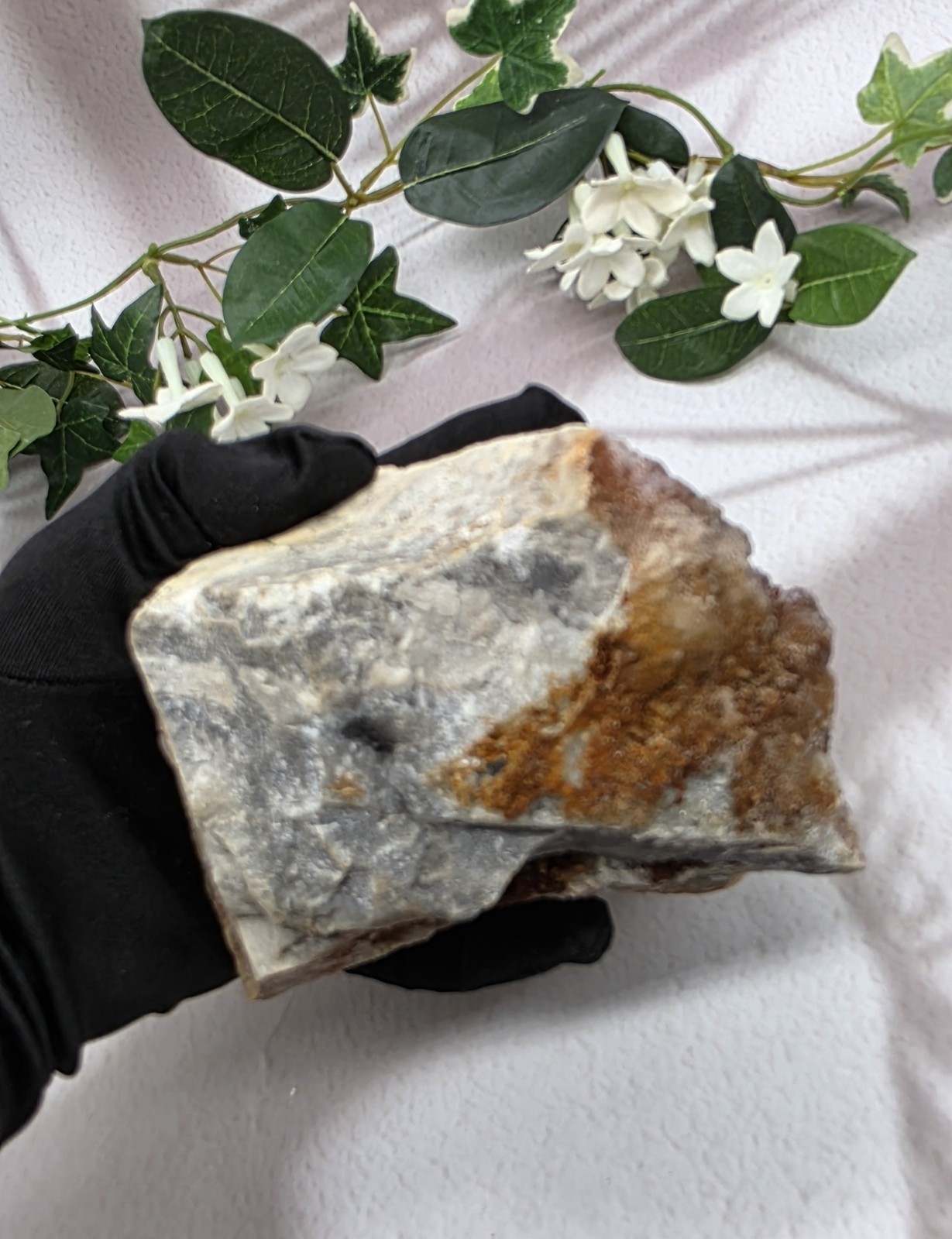 Large Fluorite on Barite Cabinet Specimen – Purple Cubic Crystals – 3 lb Natural