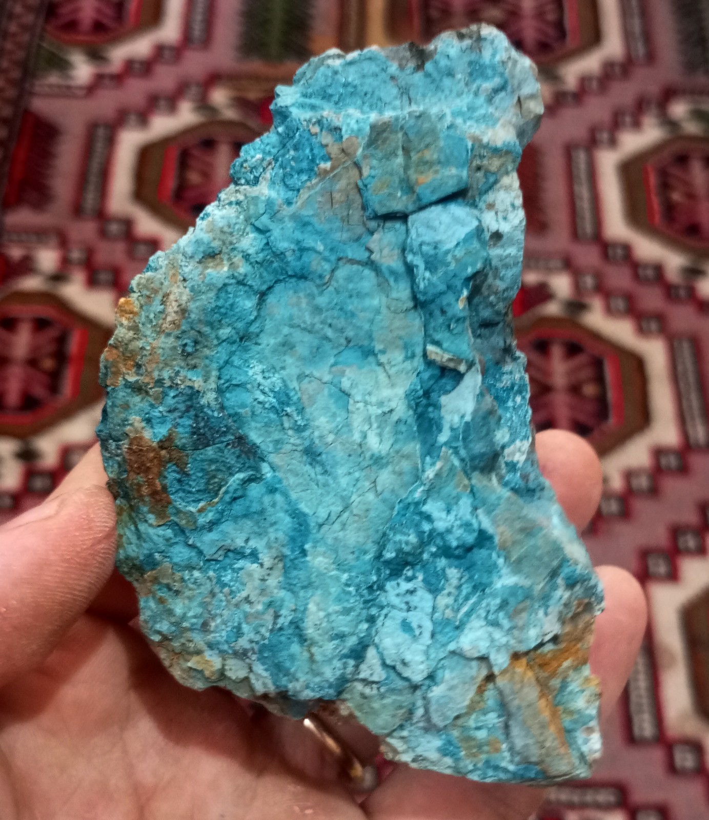 Gorgeous Colors Blue Laterite Cobalt Ore