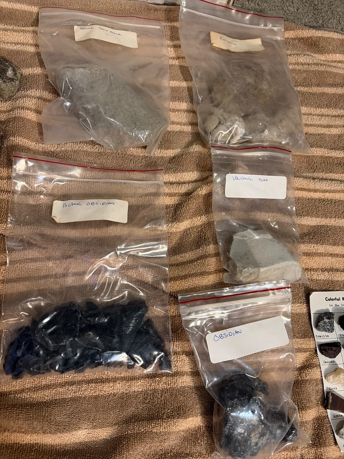 Huge lot of over 100 Different-Rocks, Minerals, Crystals & Fossils Mixed Lot .