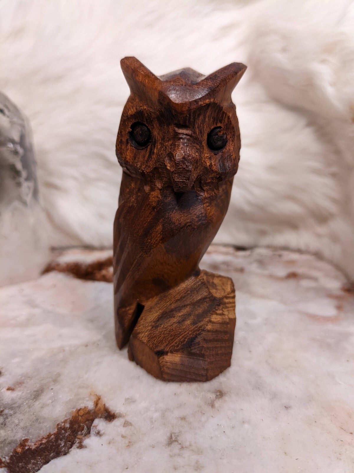 Desert Ironwood Statues Animal Spirit Totem Wood Figures Seri Hardwood Carving