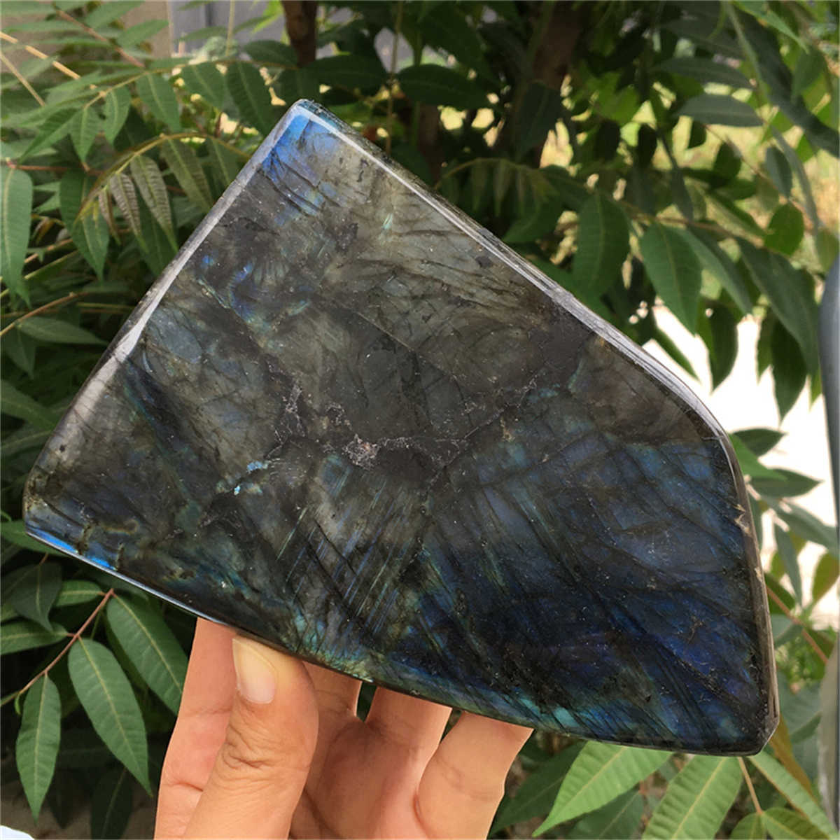 1.1kg Natural Labradorite Mineral Quartz Crystal Mineral Reiki healing