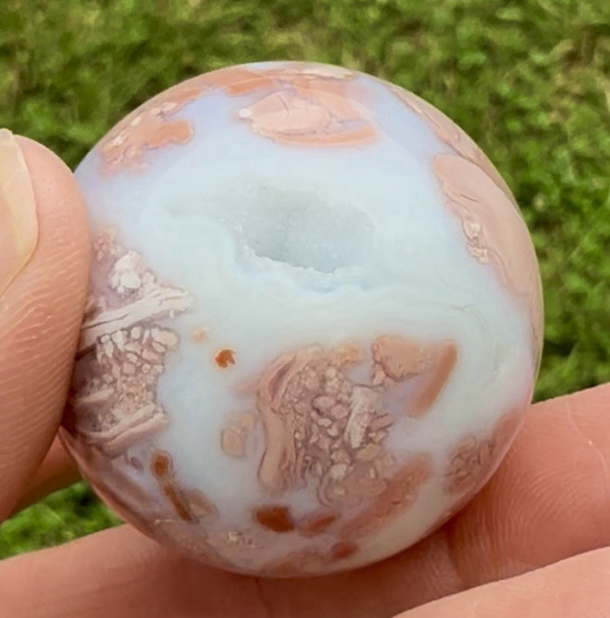 Cotton Candy Agate Sphere 40mm/87g