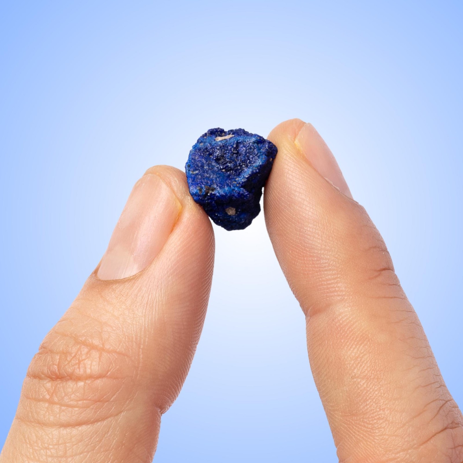 Azurite Cluster Natural Mineral Specimen Raw Crystal Collector Stone Gift Decor