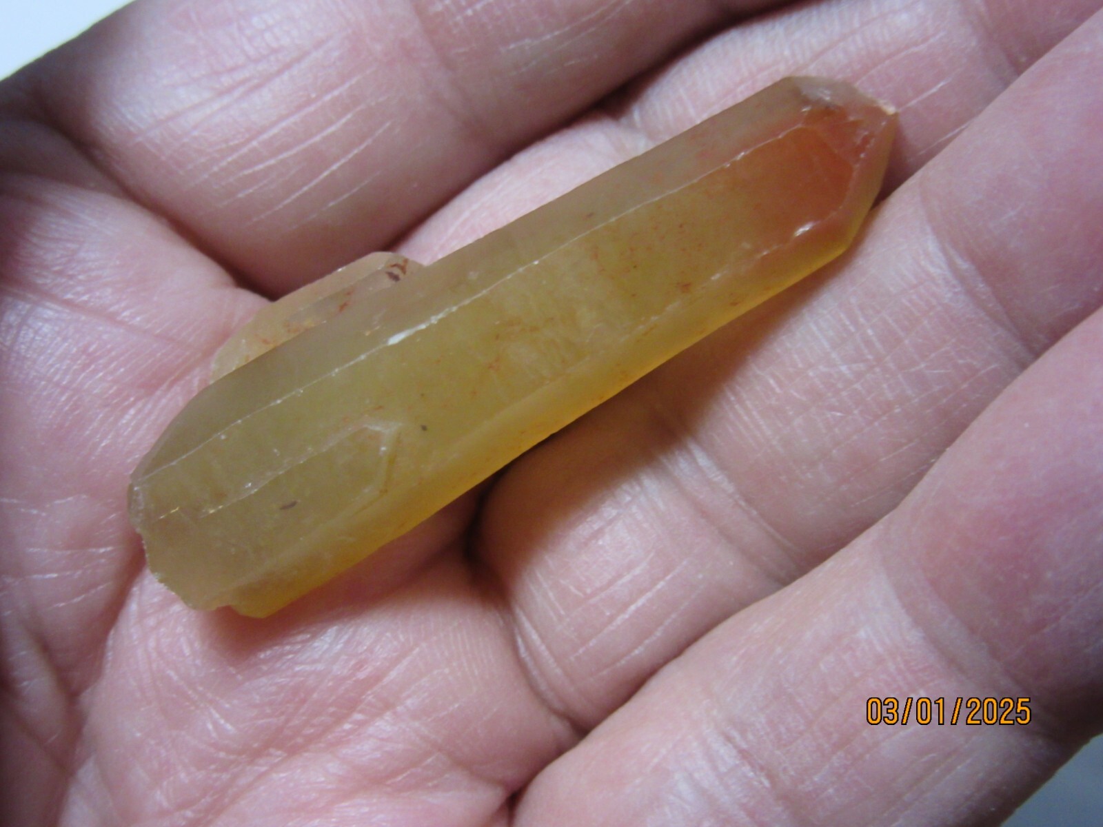 Natural Red Hematoid Quartz Point 1 7/8″ Collectible RHQPC-7s