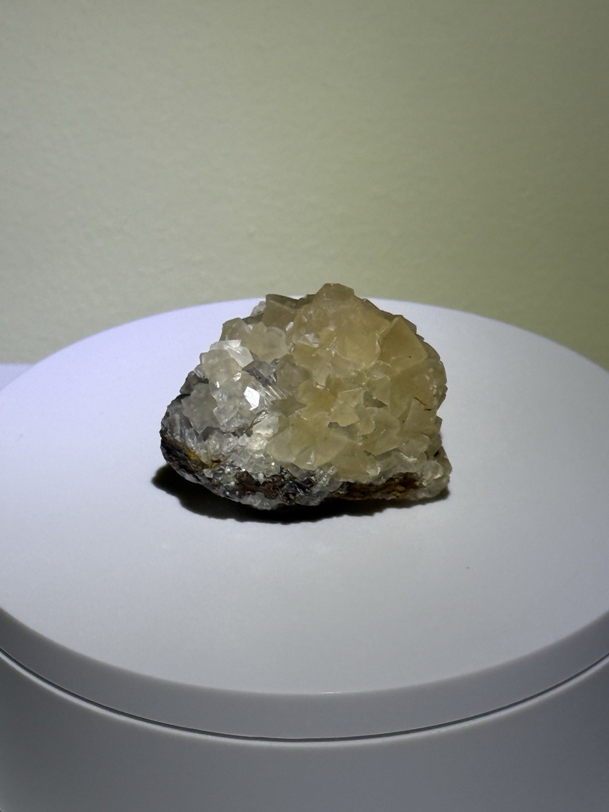 GLOWING Merkaba Calcite Fluorescent & Phosphorescent Mineral Specimen – Mexico