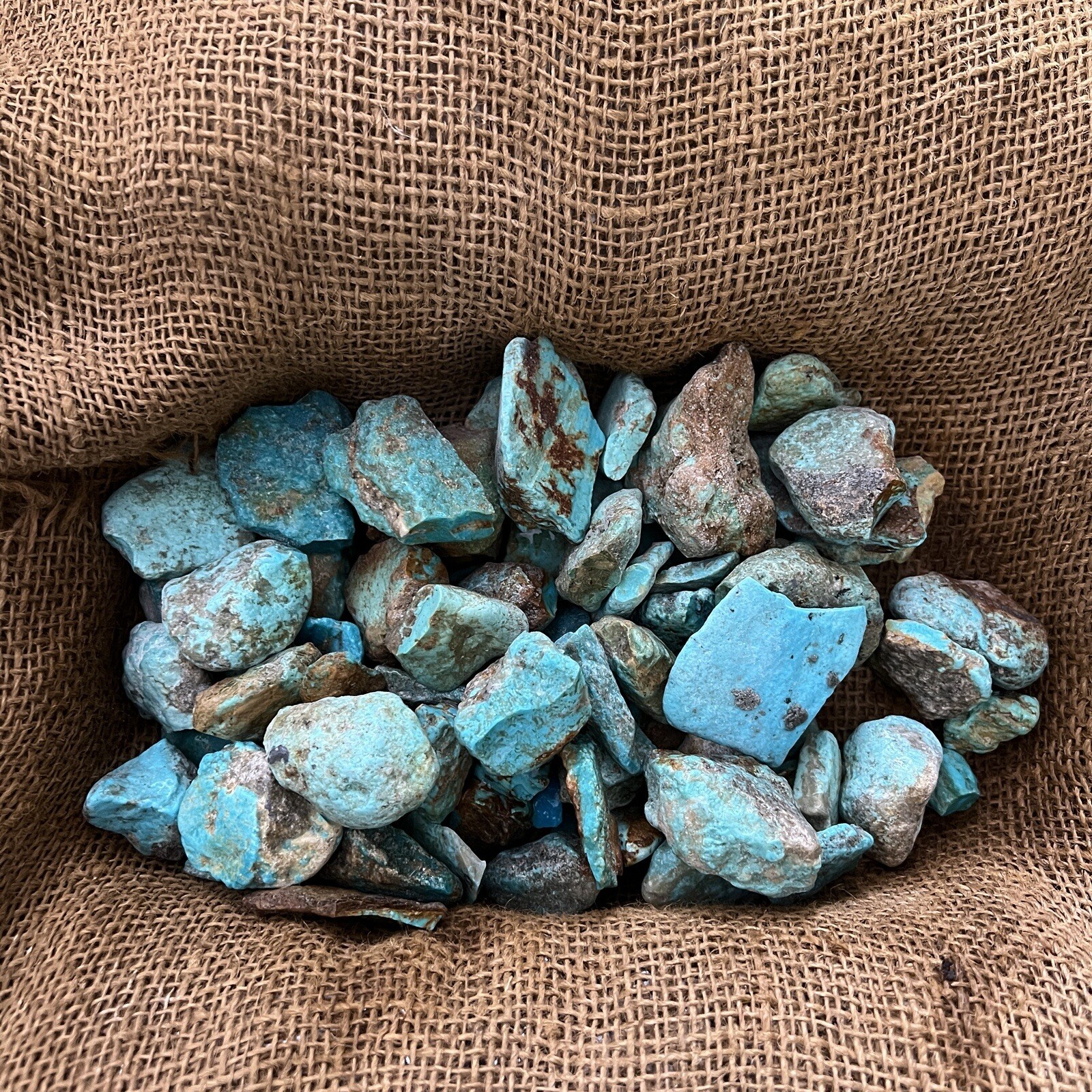 2000 Carat Lots of Old Stock Kingman, AZ Turquoise Rough – VERY HIGH END