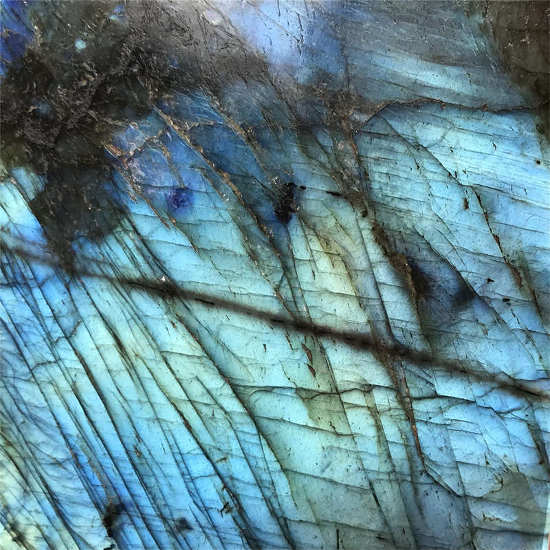 1.18kg Natural Labradorite Quartz Crystal Spectrolite Mineral Reiki healing