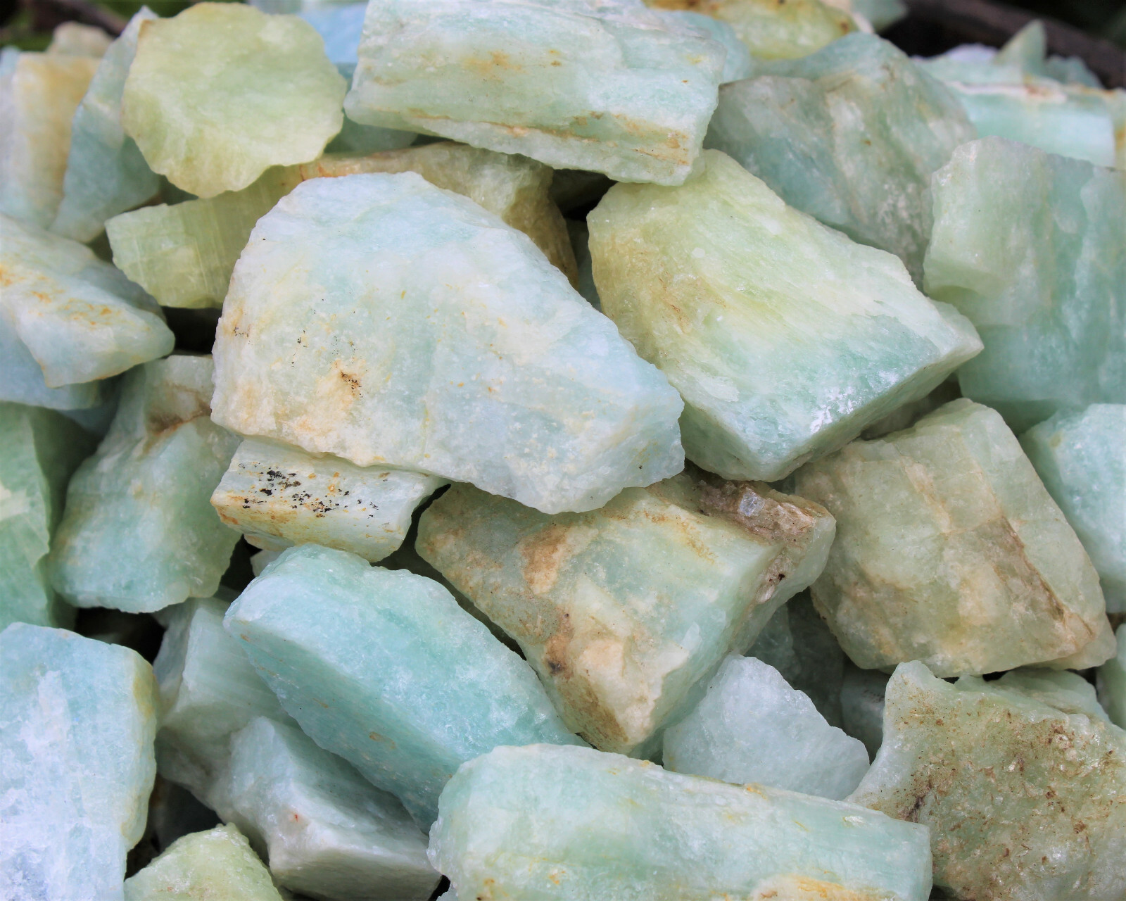 LARGE Rough Aquamarine Natural Chunk, 2″ – 3″ (Raw Aquamarine, JUMBO)