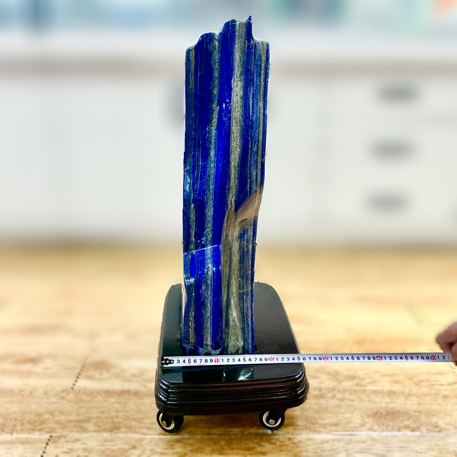 179LB Lapis Lazuli Freeform Polished Rough Healing Crystal Specimen Stone