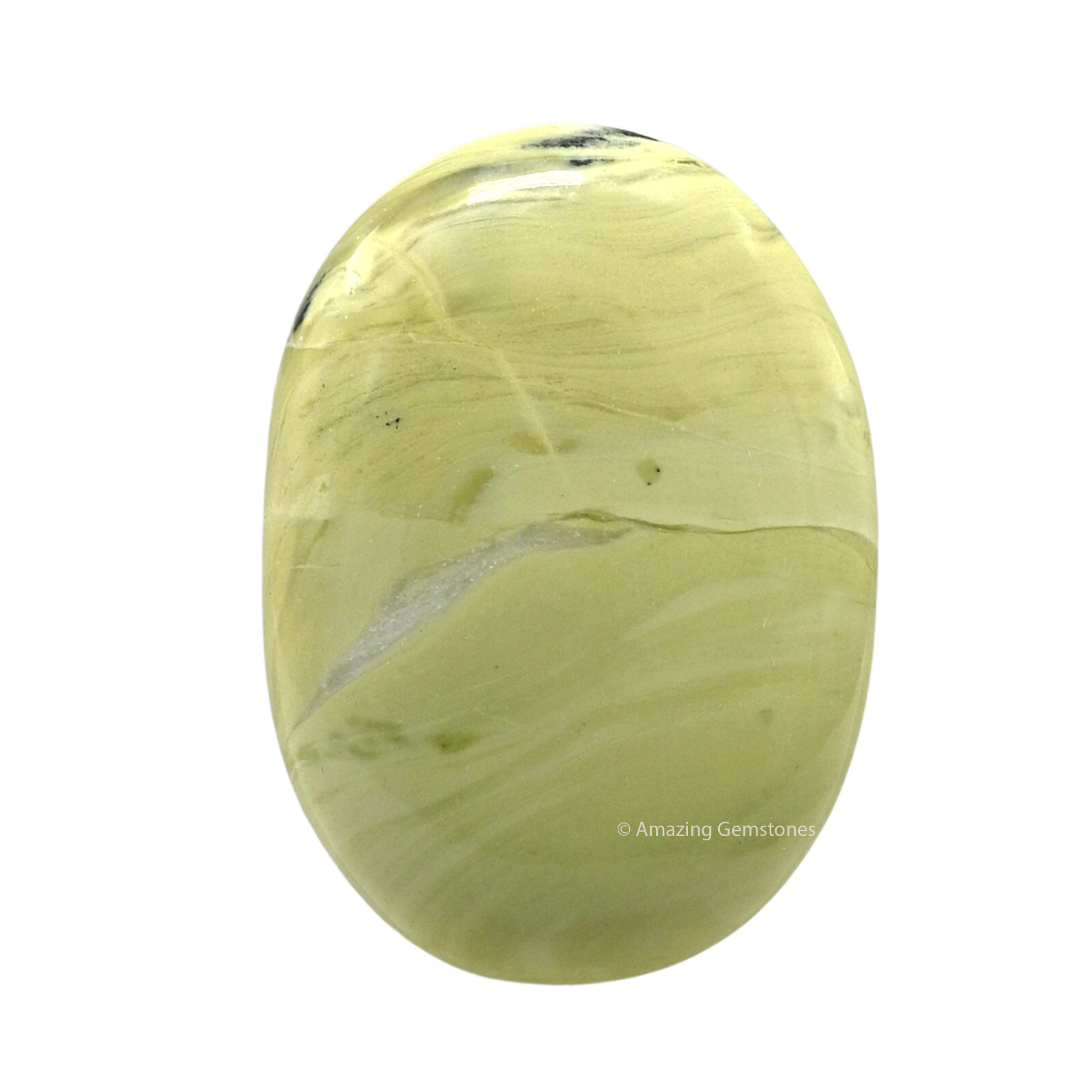 Serpentine Crystal Palm Stone