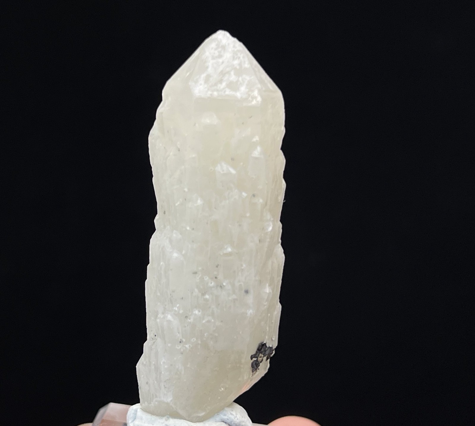 55mm 25g Bright Magnetite on Quartz from Inner Mongolia China