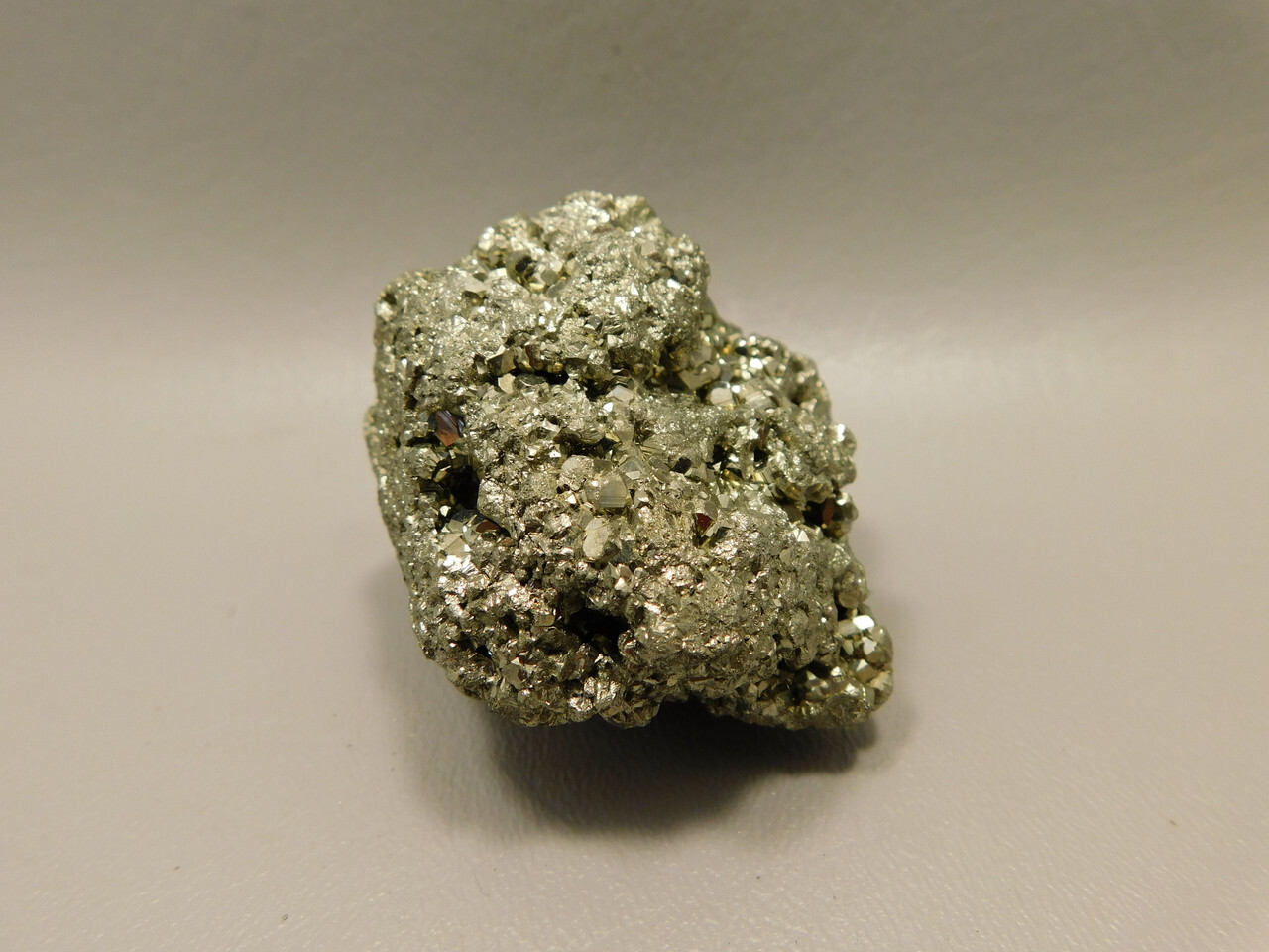 Pyrite Crystal Natural Mineral Specimen Fools Gold Peru #O6