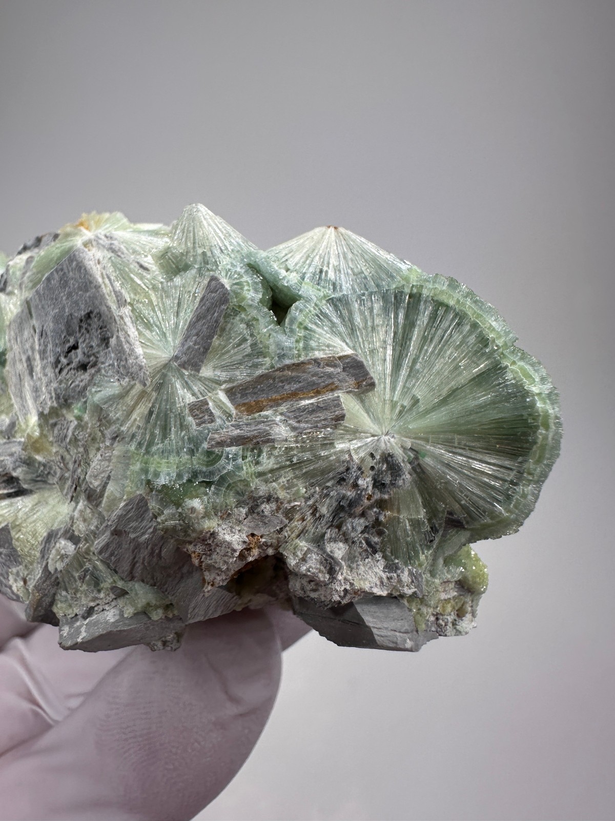 Beautiful Large RARE GREEN Wavellite Specimen from Arkansas