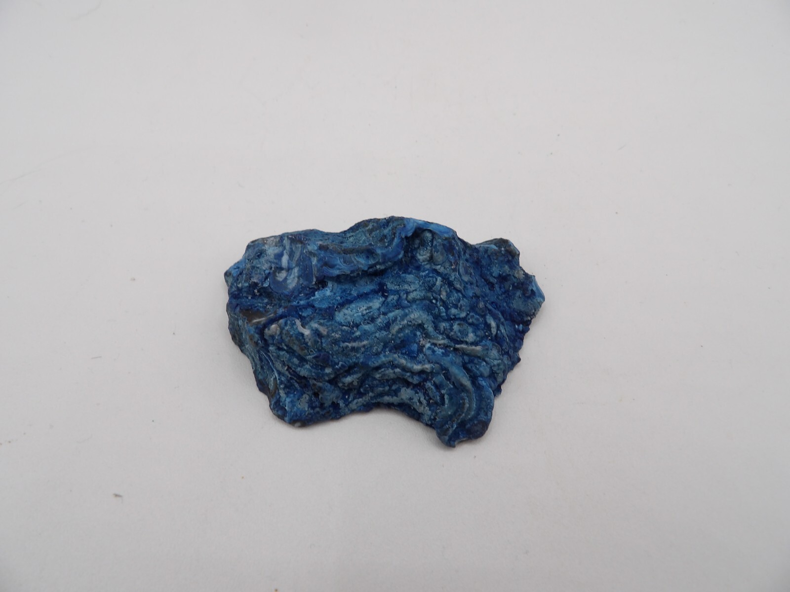 Cut and Polished Geode Colored Blue 1.5 Oz