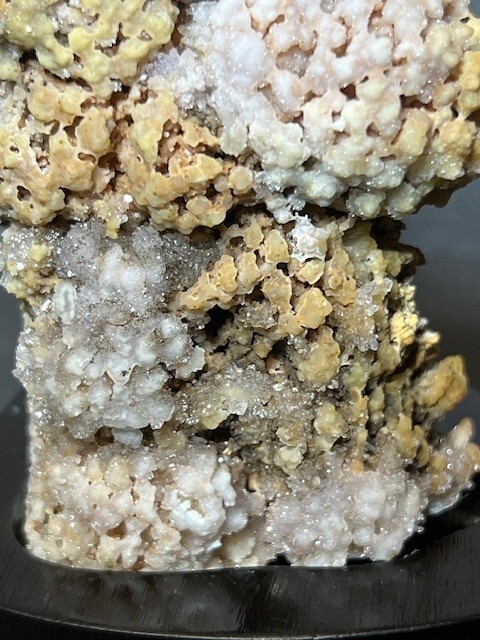 RARE BEAUTIFUL UNIQUE 3 7/16 ” DRUZY AMETHYST STALACTITE FORMATION, URUGUAY