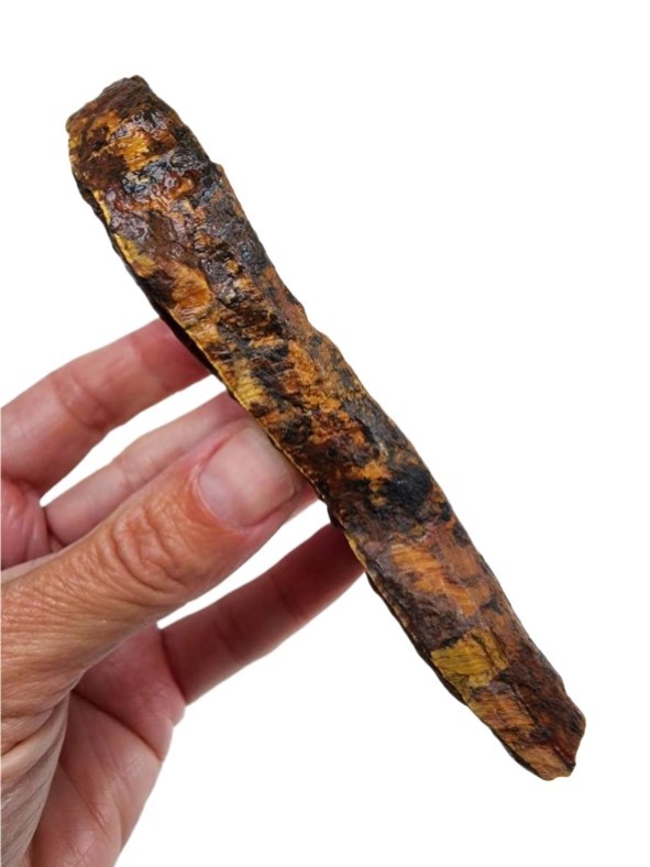 Tiger Eye Gold Rough Specimen Africa 179.3 grams. Lapidary Rough