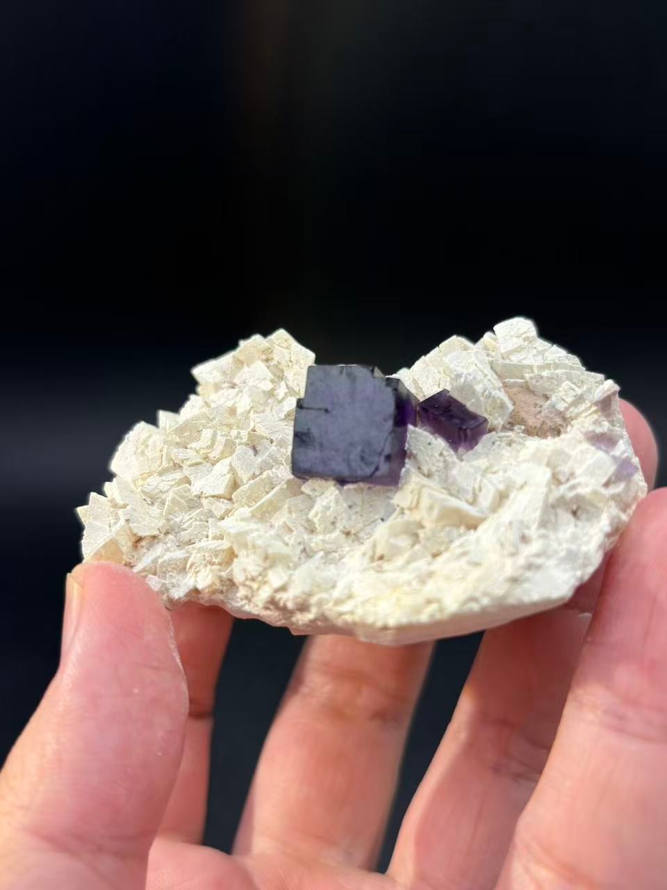 83g Fluorite From Aksu City Xijiang China