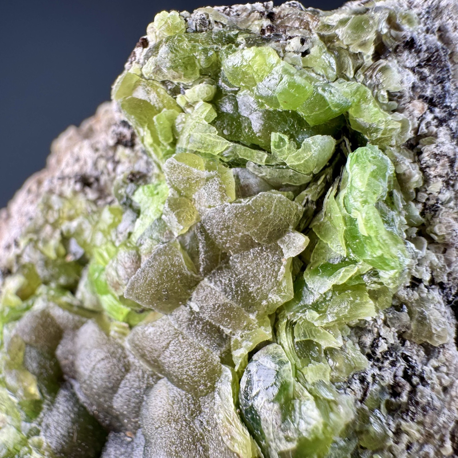 Fine Green Cuprian Smithsonite: 79 Mine, Chilito, Hayden area, Arizona- Classic!