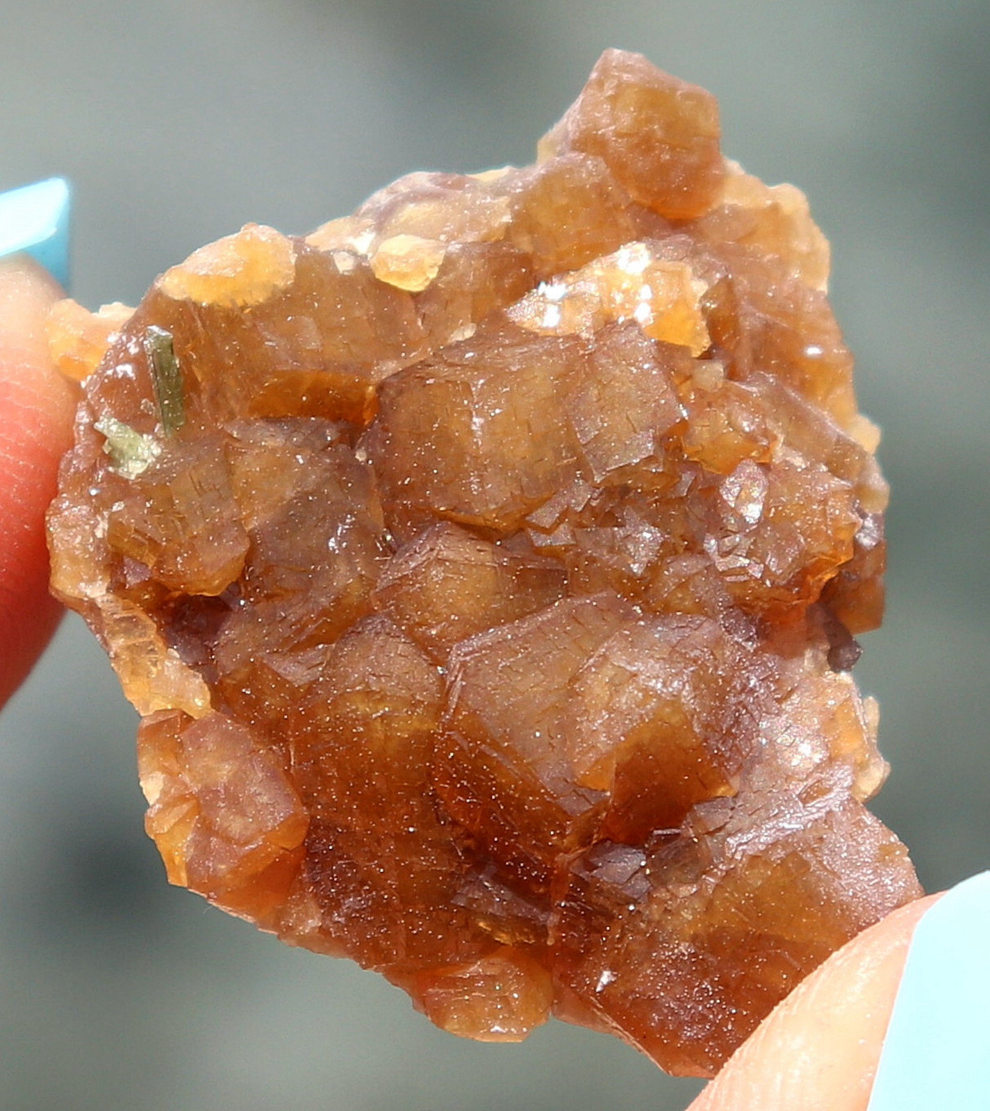 Andradite Garnet Gemmy Golden Brown From Dal’negorsk Russia 2.7 Cm’s