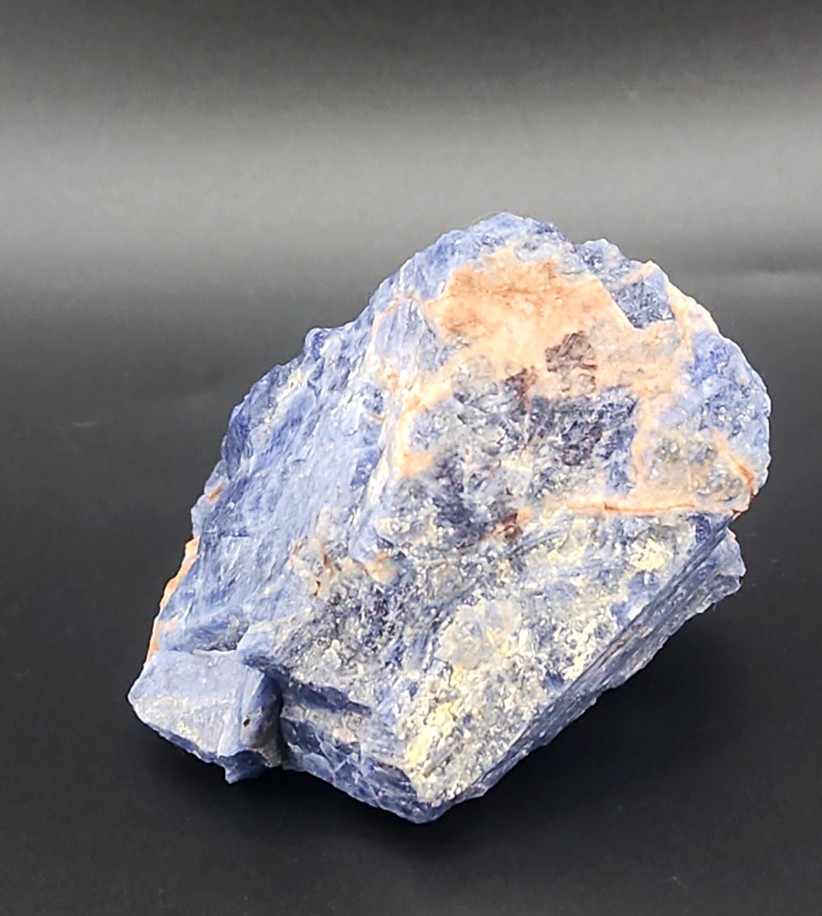 242g Raw Rough Sodalite Blue Stone Rock Crystal Mineral Specimen US Seller!!!