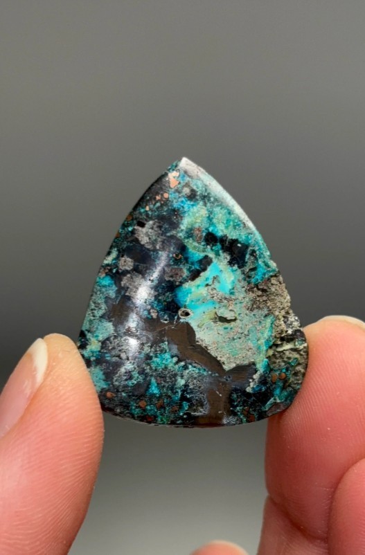 Copper Ore with Blue Chrysocolla – Obi Island, Indonesia