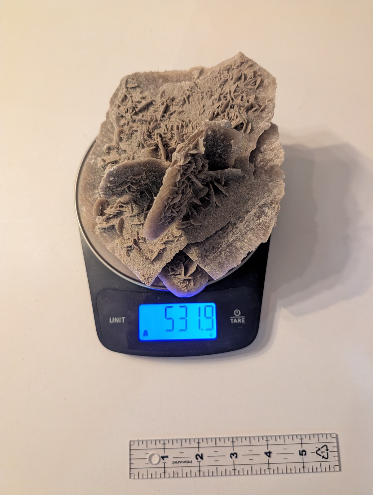 Large Desert Rose Selenite Gypsum Crystal Cluster Raw Mineral Specimen