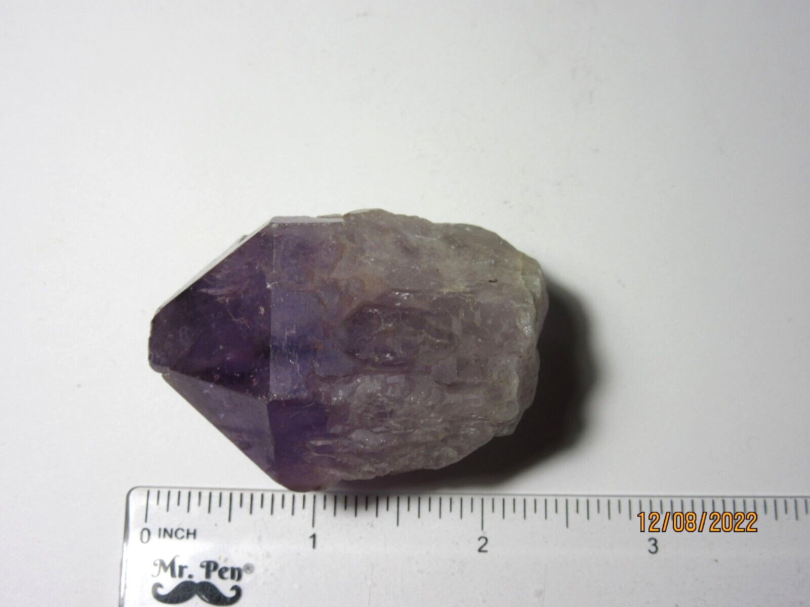Amethyst Quartz Crystal Point 2 5/16″ Rough Collectible Reiki AQPR-1