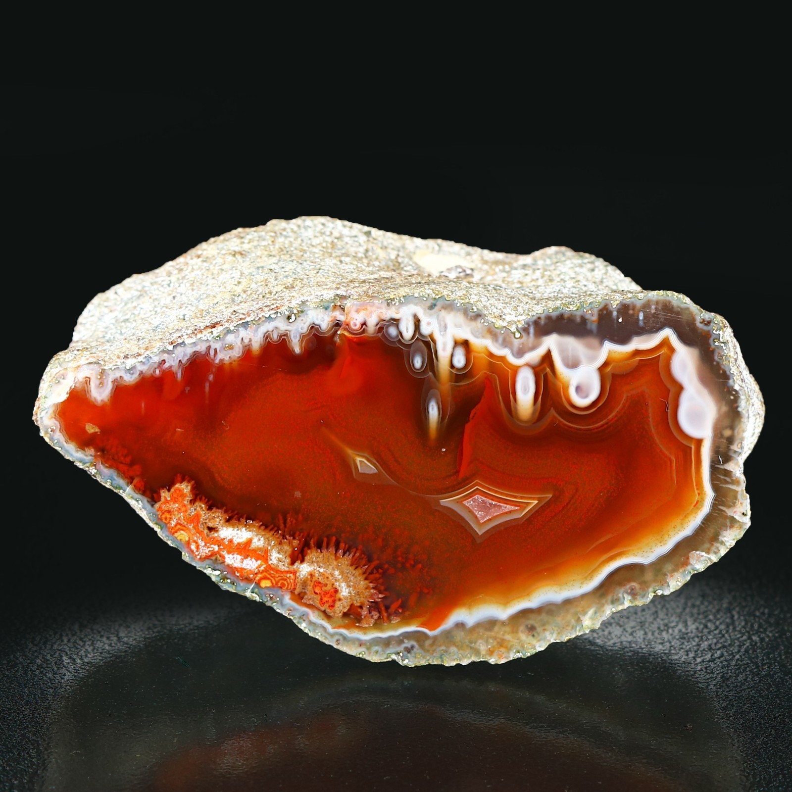 Top Quality Agate from Doubravice, Jicin area, Czech Republic achat Czechia