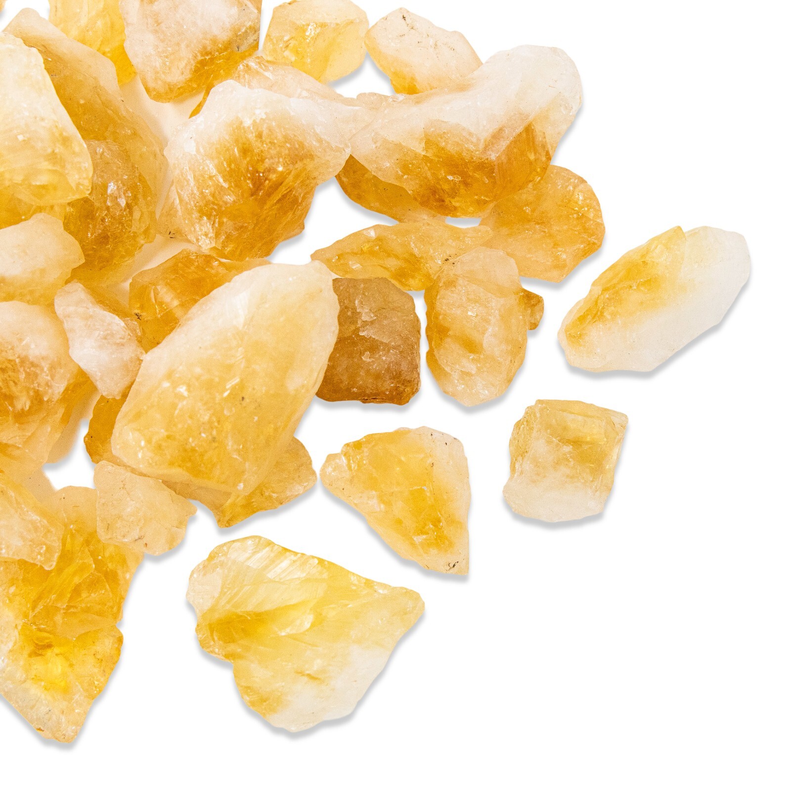 Citrine Crystal Chunks – Raw Citrine Bulk – Healing Crystals 1/2 LB – 2 LBS