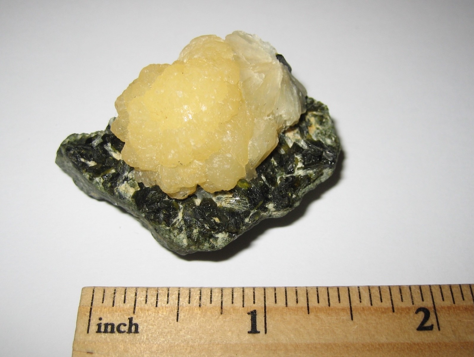 1.7″ BEAUTIFUL SMALL RARE! NATURAL STILBITE & EPIDOTE CRYSTAL CLUSTER MALI 34.6g