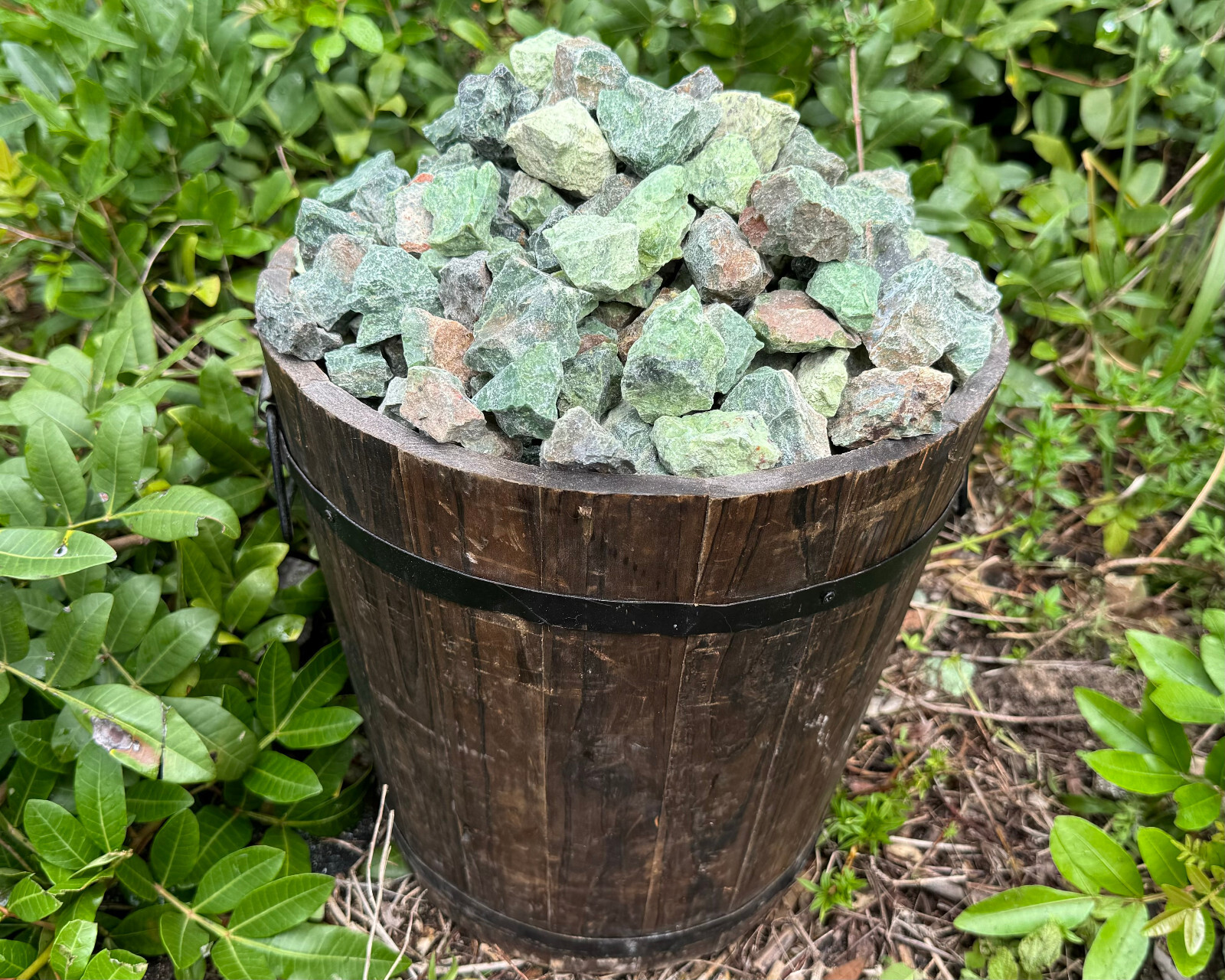 2 lb Bulk Wholesale Lot of Natural Rough Chrysoprase Crystals (Raw Rock Mineral)