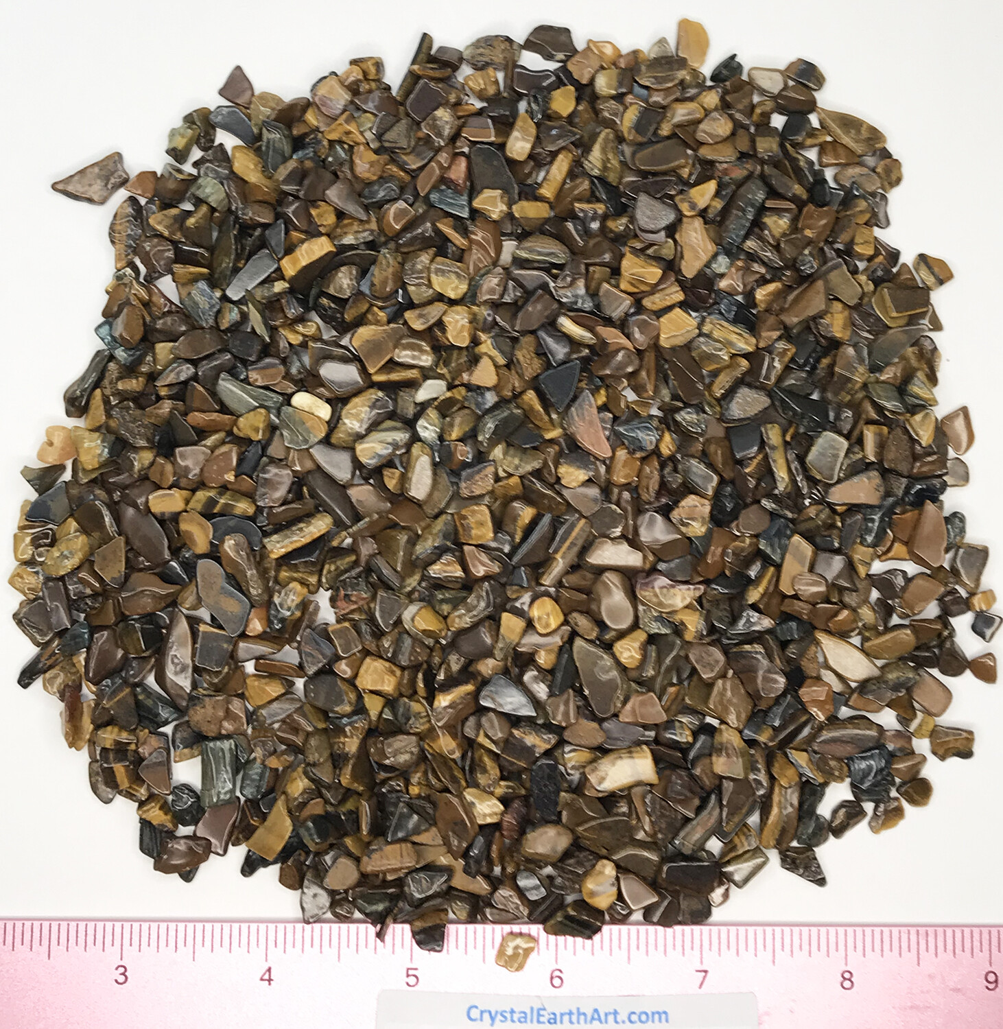 Tiger Eye Gold Mini ( size 3/16″ to 1/4″ or 5-7mm) 1/2 lb