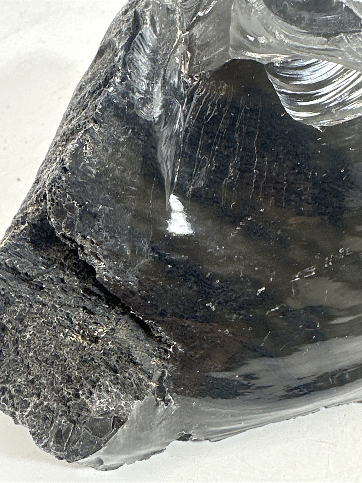 Beautiful Spider Web Obsidian Specimen 297 Grams