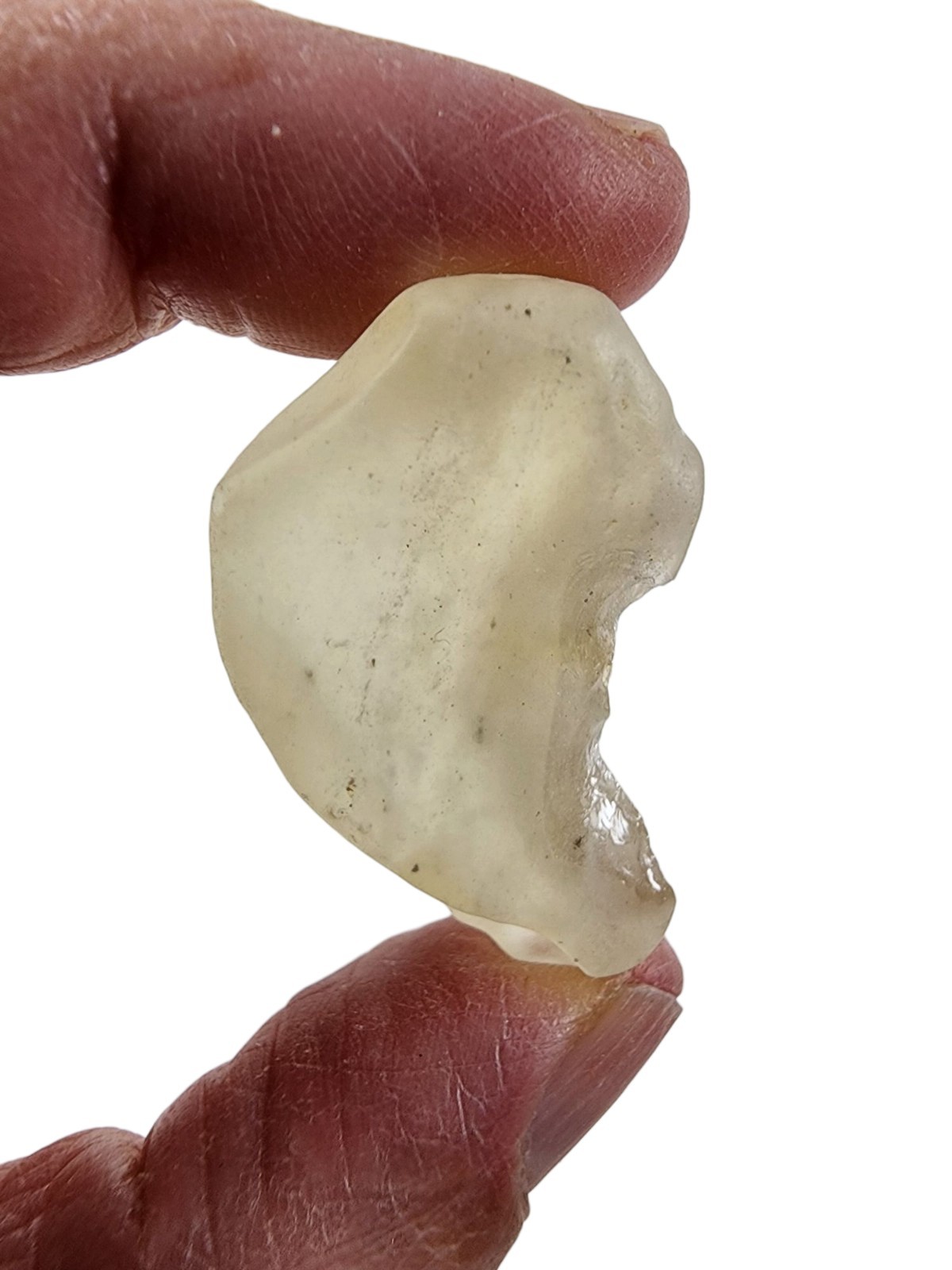 Libyan Desert Glass from Egypt 12.6 grams.