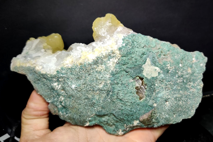 XXL Pink & White UV-Reacting Calcite Specimen: 2lb Museum Grade, See VIDEO