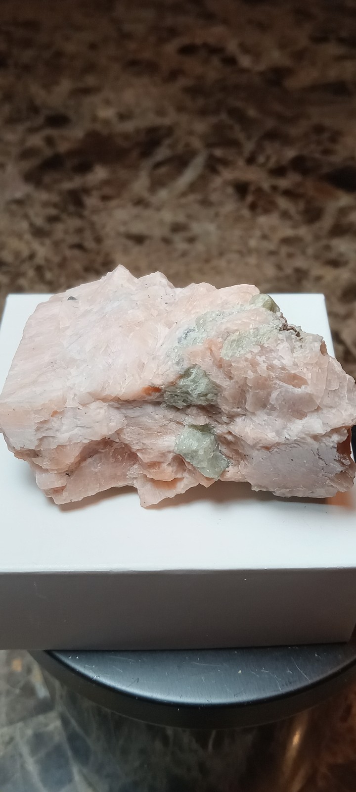 Apatite, Microcline crystal specimen from Ontario, Canada