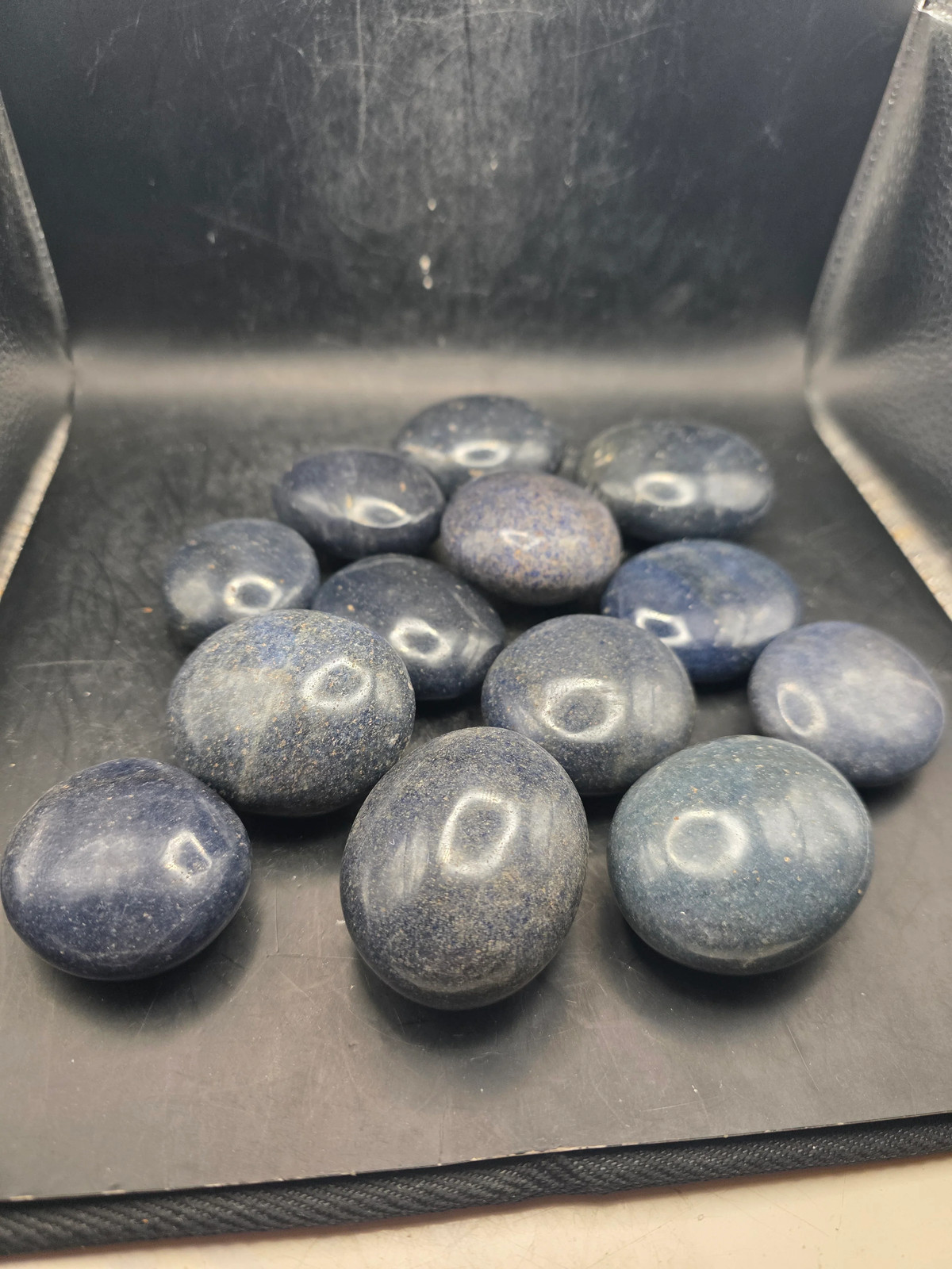 Lazulite palm stone! 1.6 too 2 inches