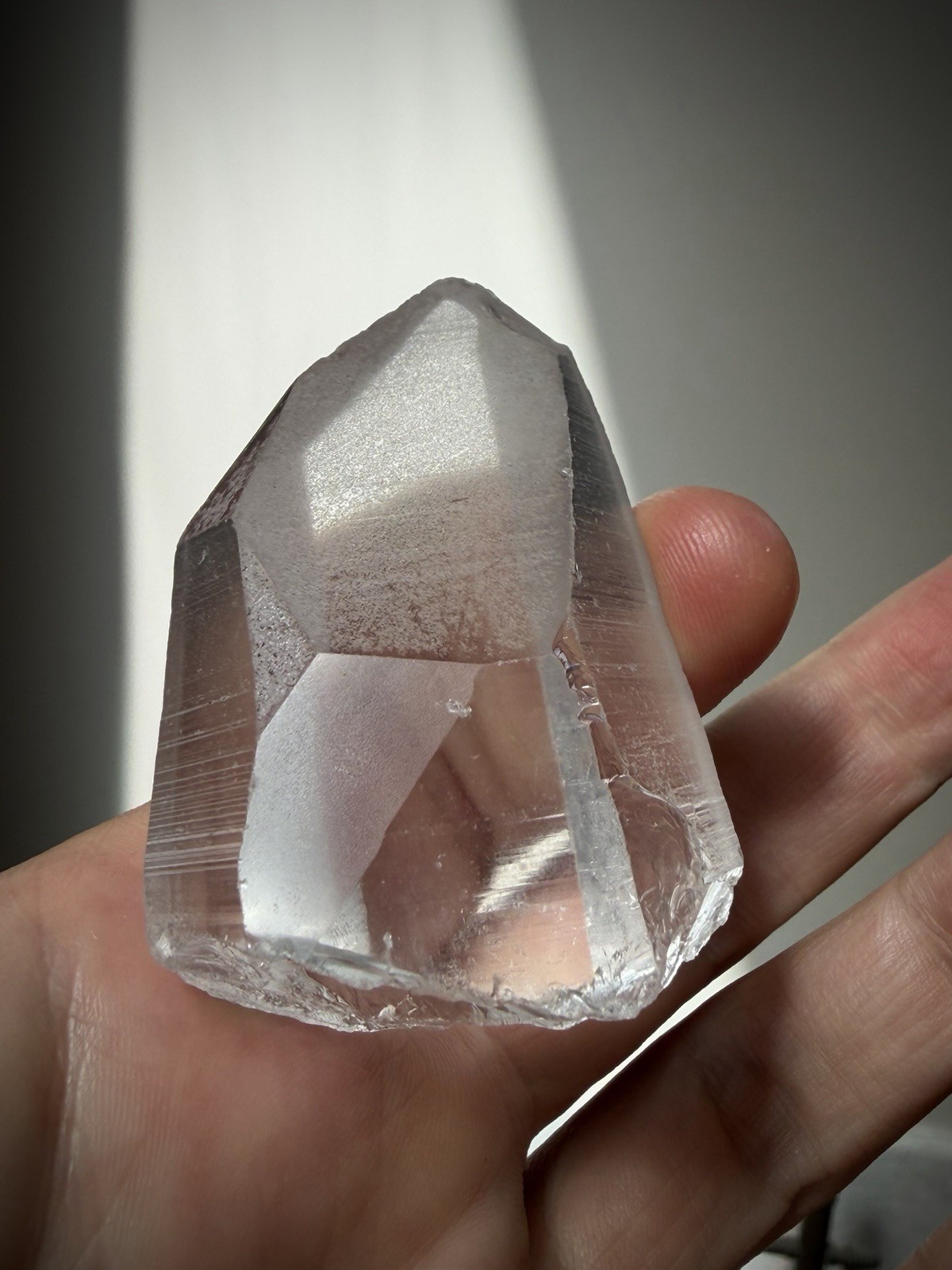 Lemurian Quartz Crystal Optical Quartz Self Healed Quartz Brazil Crystal