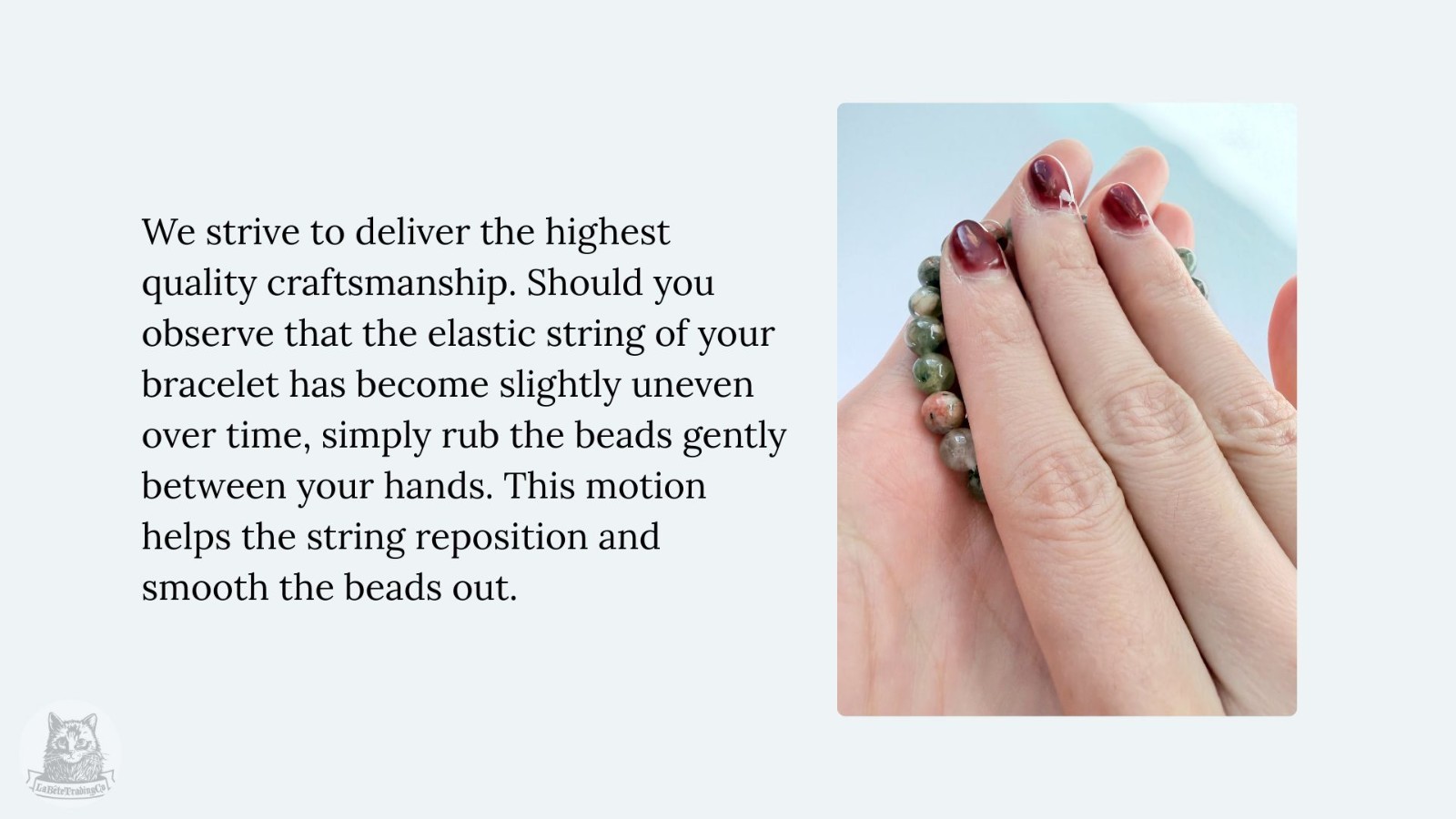 Natural Pastel Transparent Rabbit Hair Quartz Bracelet | Soft Needle Rutile 6mm