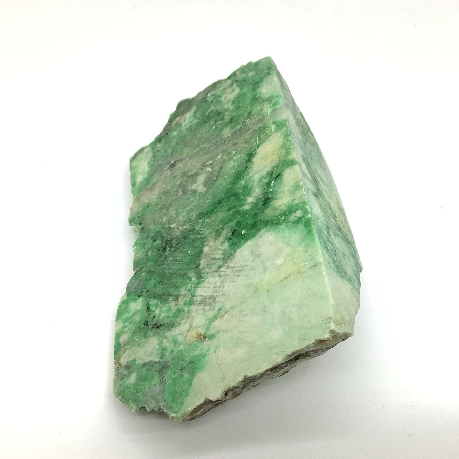 Siberian Jadeite Lapidary Stone Green Jadeite Jade Polar Urals Russia 143g