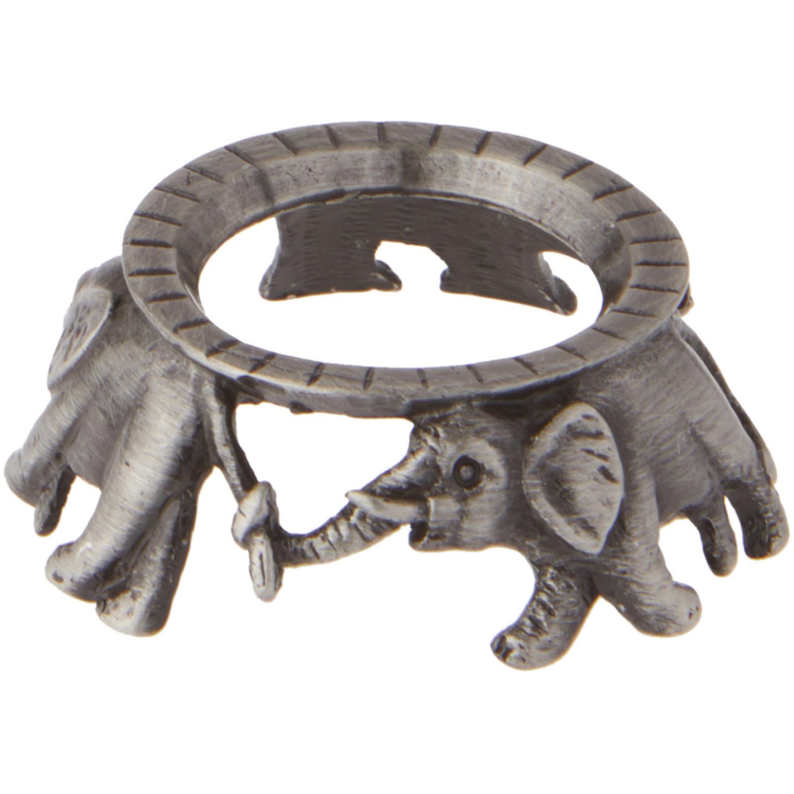 ‘s Pewter Egg Stand/Holder, Elephants, 0.875″ Diameter (Fits Hen Sized Eggs)