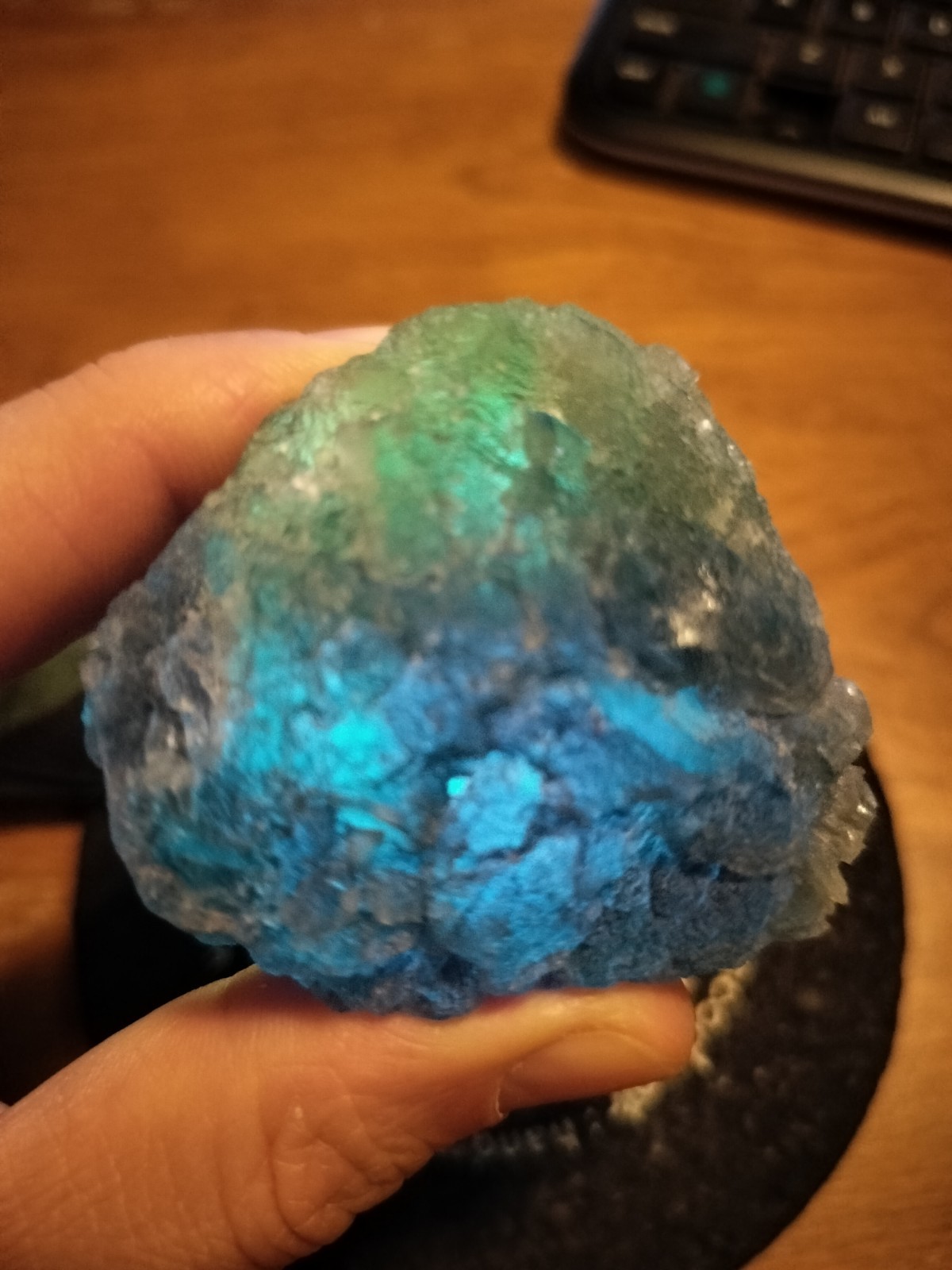 Blue & Green Fluorite from the Mauterndorf Quarry in Salzburg, Austria * Large